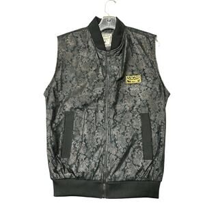Dapper Dan VTG Authentic 90s Paisley Gloss Print Vest SIZE M
